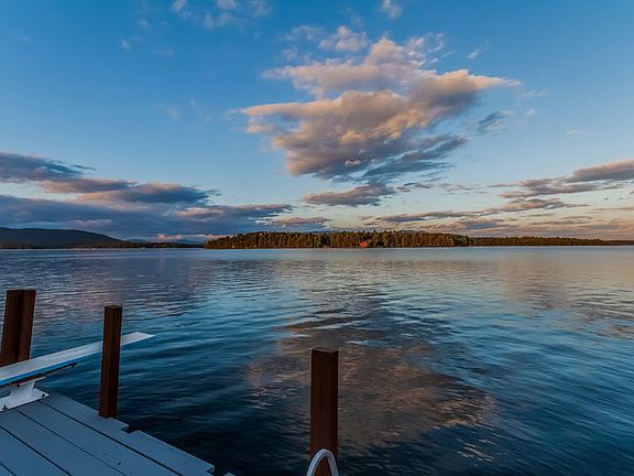 Sunsets splash on beaver Isl