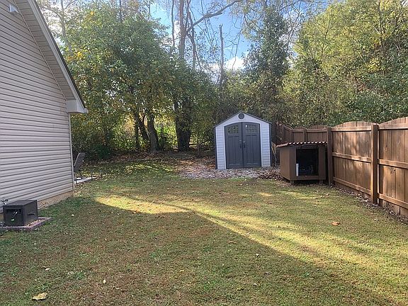 Backyard with Building