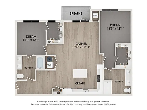 Floor plan F4