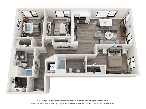 Floor plan C1