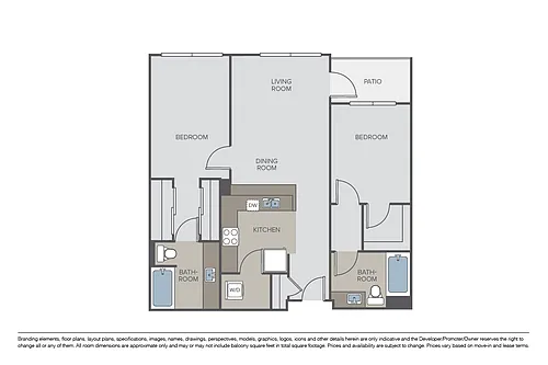 Floor plan Plan 22B