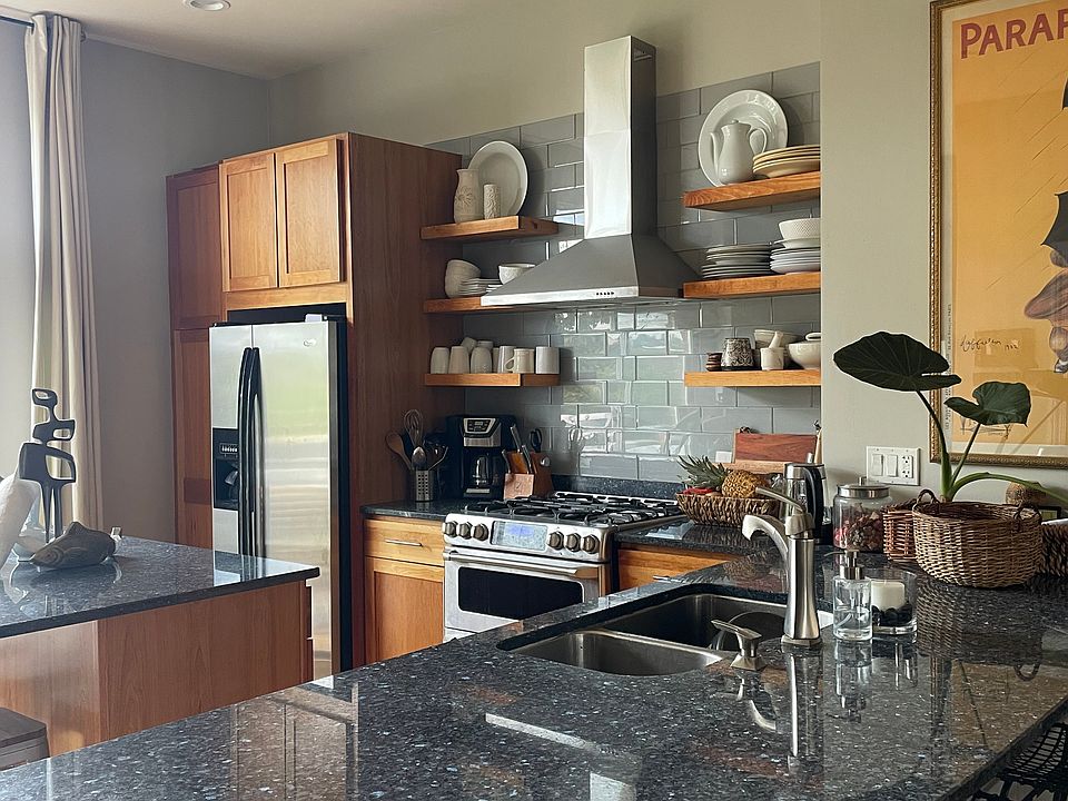 Granite and stainless steel kitchen