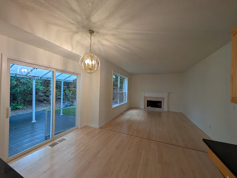 Dining nook + Family Room