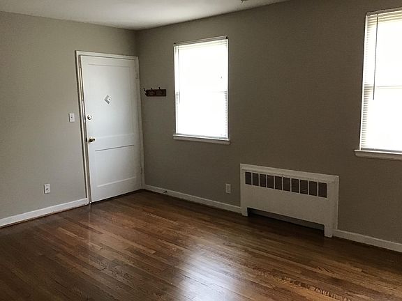 Living room looking at front door