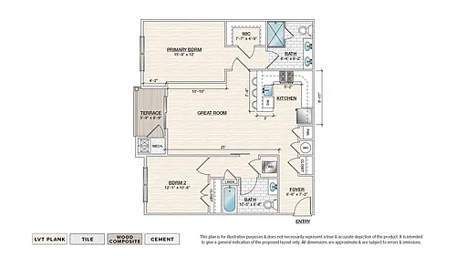 Floor plan The Bennington (BG-B)