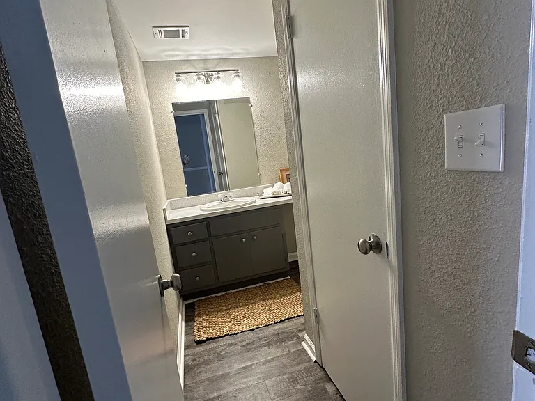 downstairs powder room