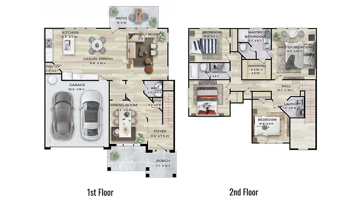 Floor plan Creekside