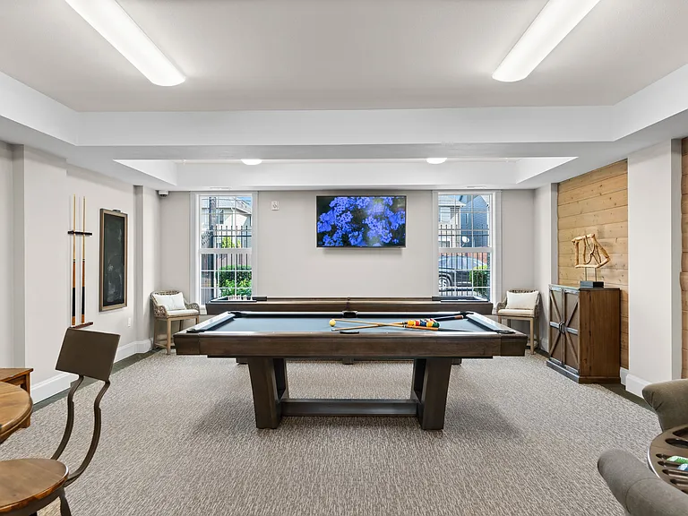 Billiard Table l Luxury Apartments in Puyallup, WA l Silver Creek