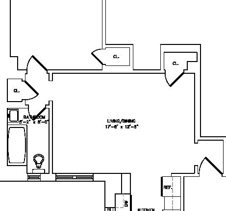 2nd image of 120 W 58th St APT 6C