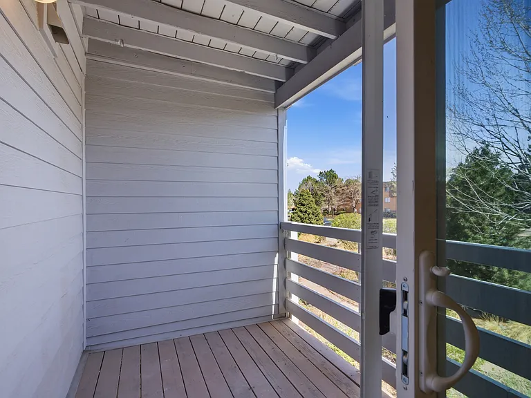 Primary bedroom balcony