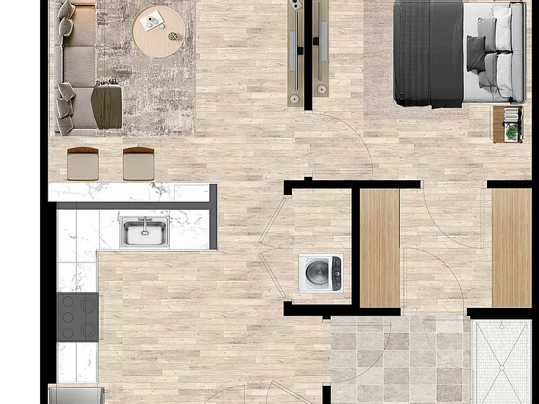 A4 One Bedroom A4 One Bedroom
