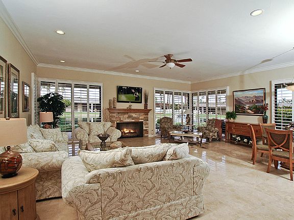spacious living room