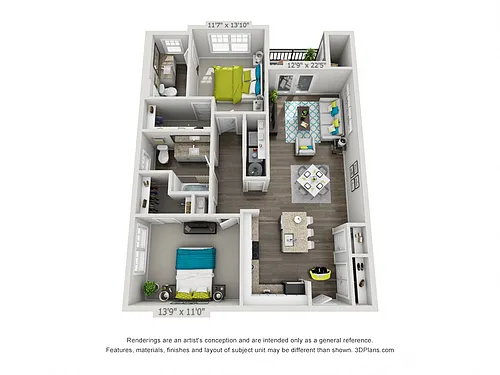Floor plan Carriage