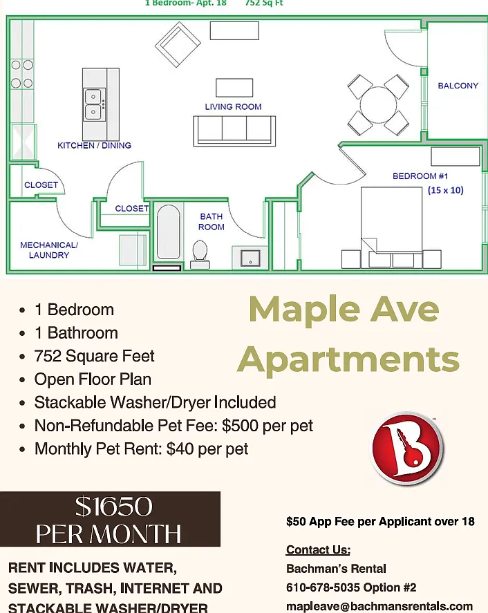 2 bed, $1,900 — Photo 3