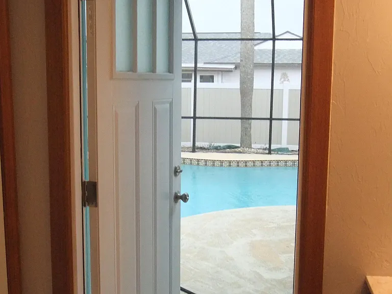The pool awaits.