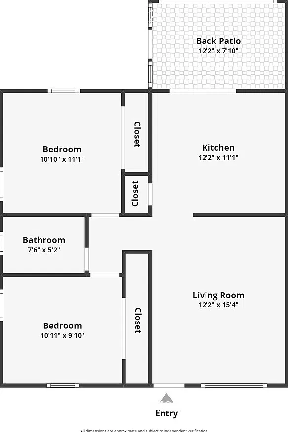 2 bed, 756 sqft, $995 — Photo 2