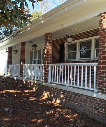 long covered front porch