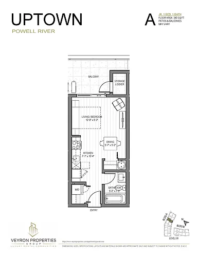 Floor plan A405