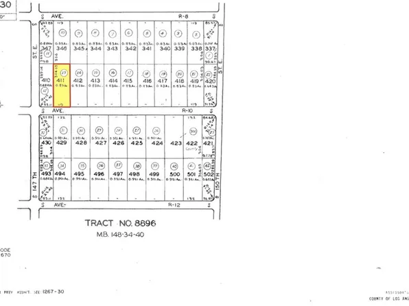 0 E Avenue R Lot 10-411, Littlerock, CA 93543