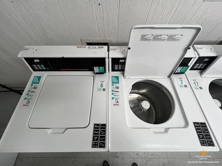 High efficient washer and dryer machines