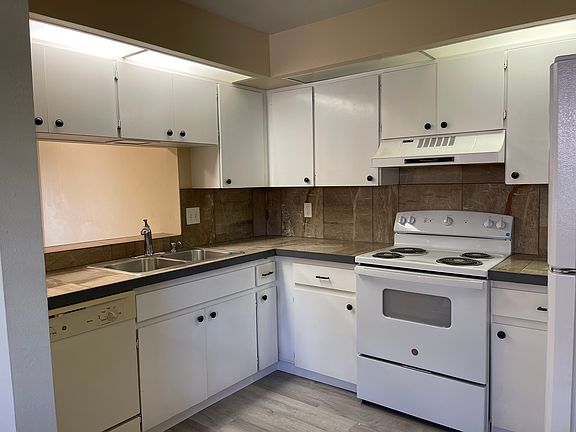 Kitchen with pass through to DR