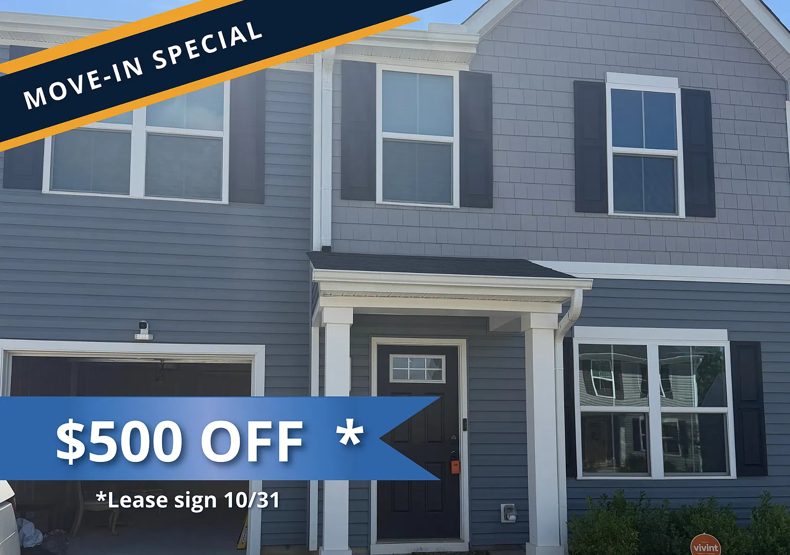 $500 Off First Month ! 3 bedroom home with 1 car garage available now! — Photo 1