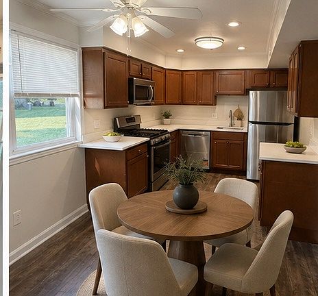 Kitchen (AI Generated staging)