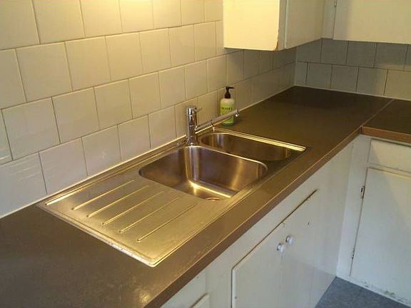New sink and counter