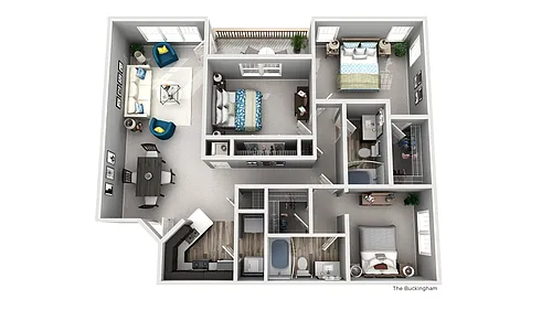 Floor plan The Buckingham