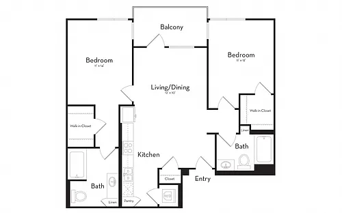 Floor plan W-C4