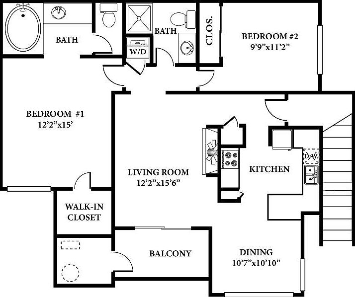 2nd image of 2700 N Rainbow Blvd APT 1043
