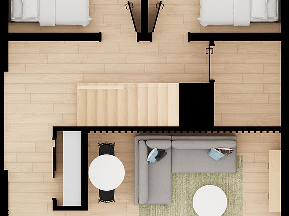 Level 1 Floor Plan (1,080sf)