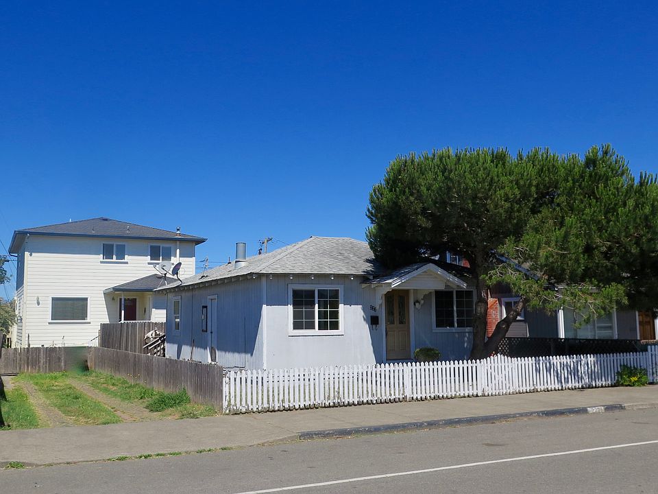 Two houses street view