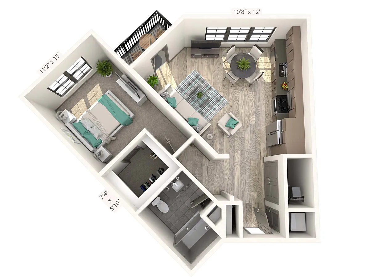 Floor plan Pop