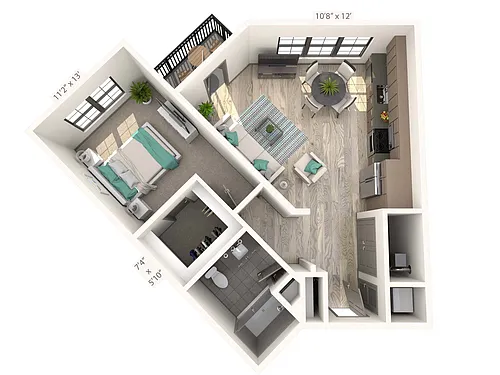 Floor plan Pop
