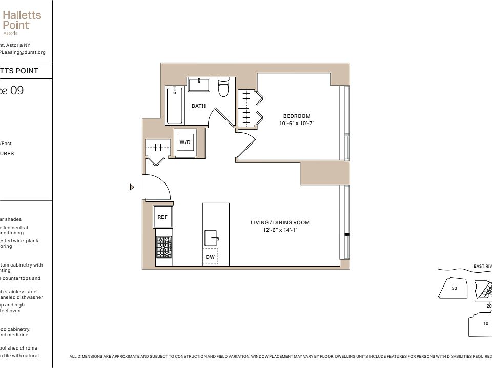 2nd image of 20 Halletts Point #2-1109
