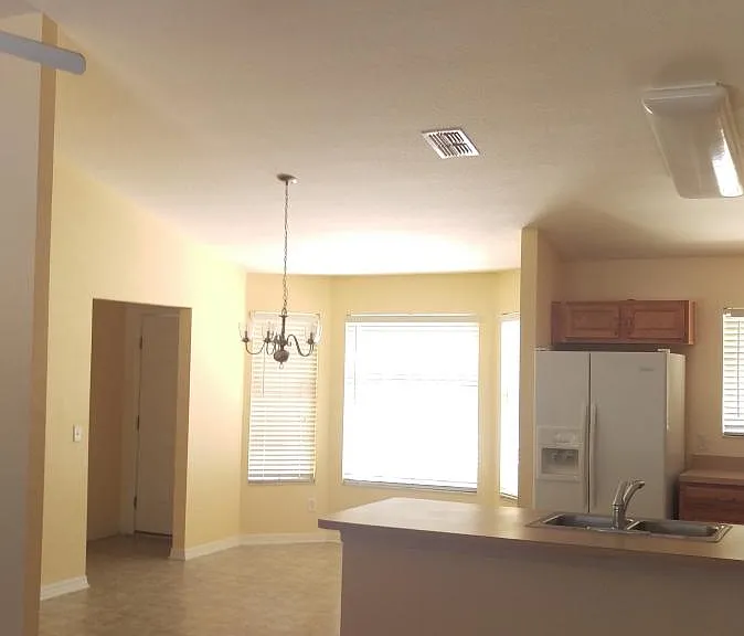 Large dining area off kitchen