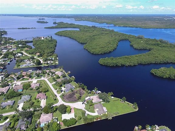 PRISTINE WATERWAY LOOKING TOWARD DOWNTOWN FORT MYERS.