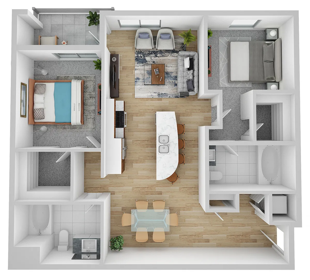 Floor plan B2