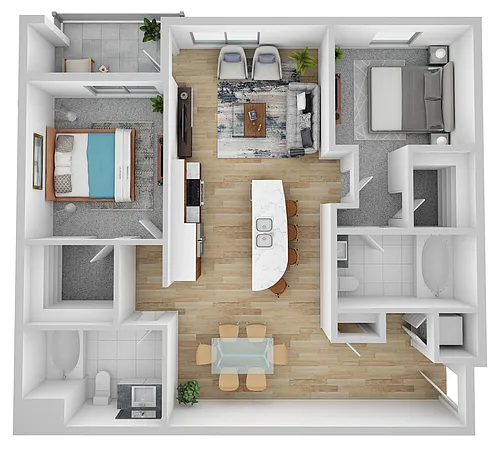 Floor plan B2