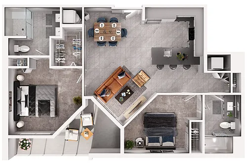 Floor plan B2