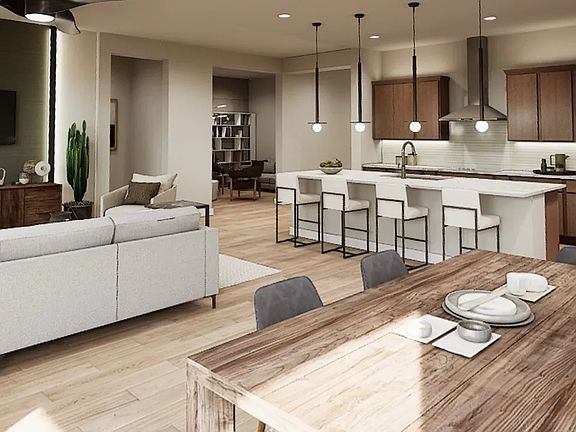 Plan 5014 Great Room VR Rendering