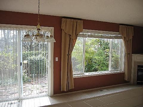 Dining room and living room