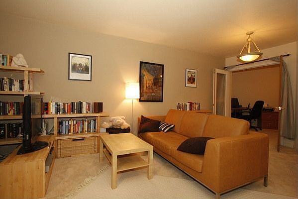 Large living room with den to the right