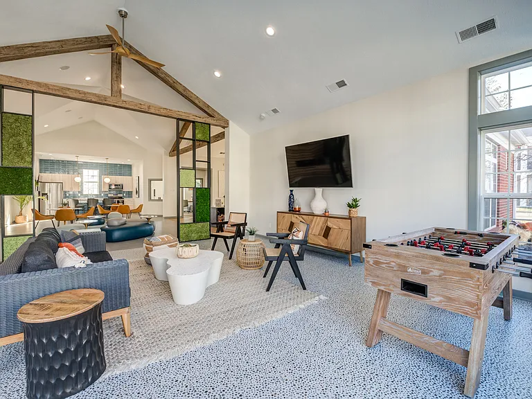 Newly Renovated Community Clubhouse with Foosball