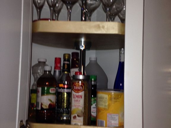 Lazy Susan in cabinets