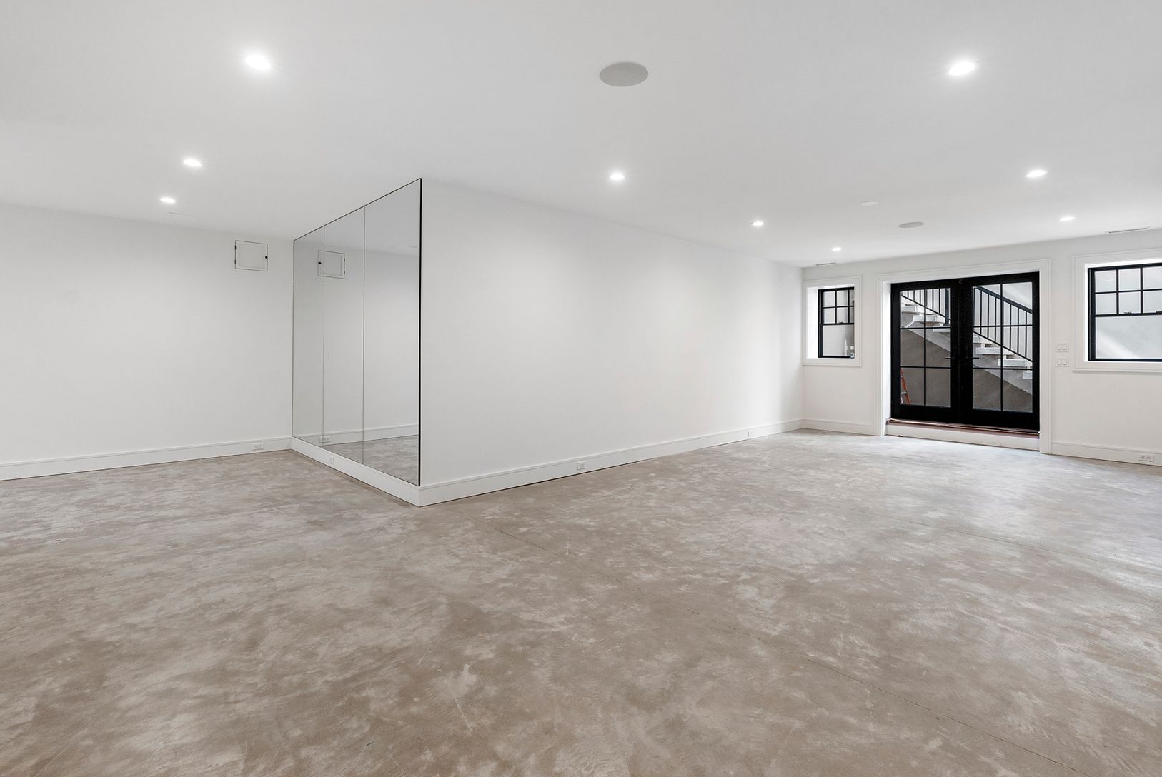  Lower level rec room
