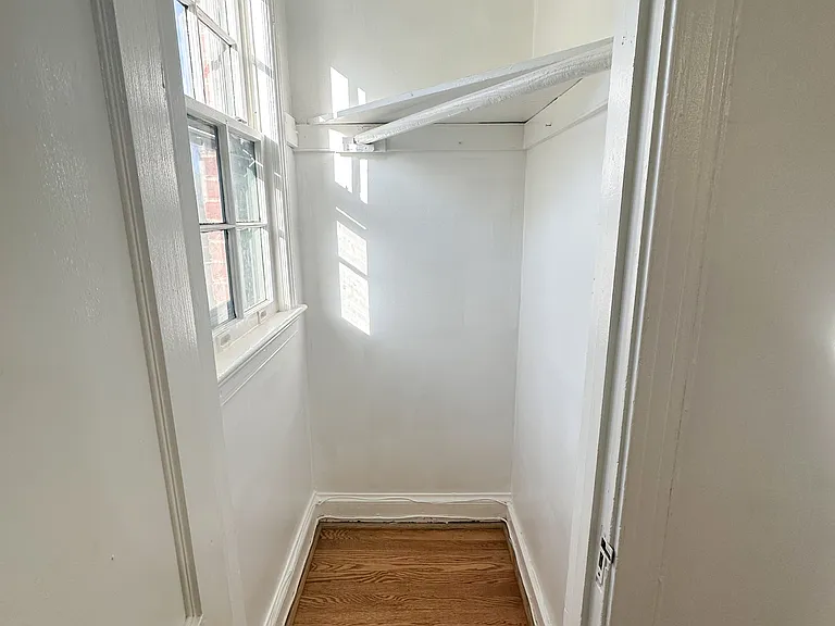 Ample closet space