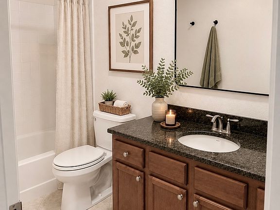 Second bathroom