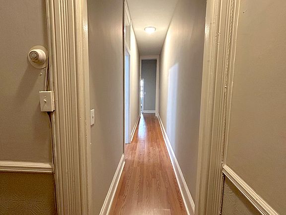 Hallway from front to rear.